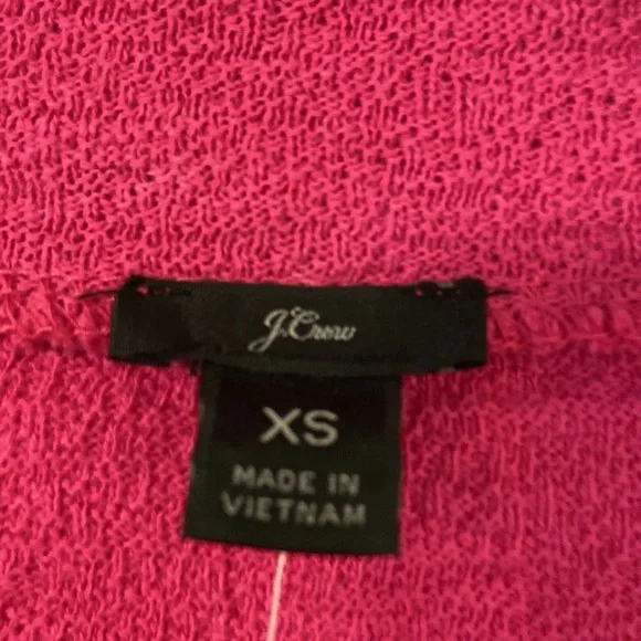 J.Crew Shirt size XS brand new with tags color pink length 22” bust 34” - Picture 2 of 12